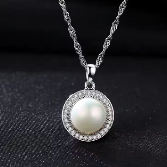 Zirconia Claw Necklace Set ©