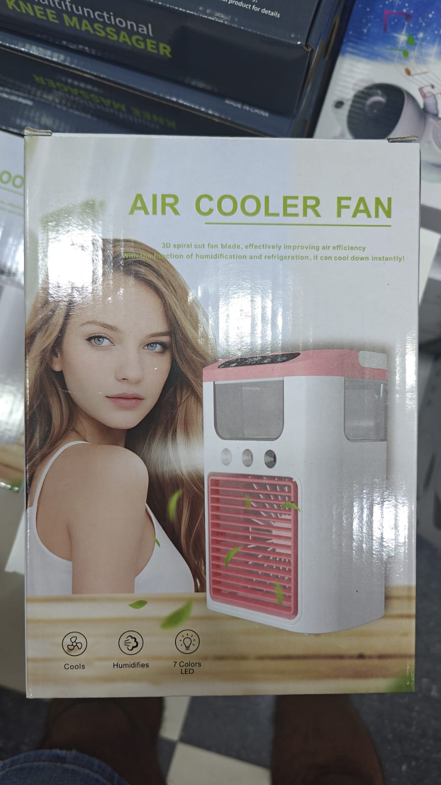Rechargeable Air Cooler Fan